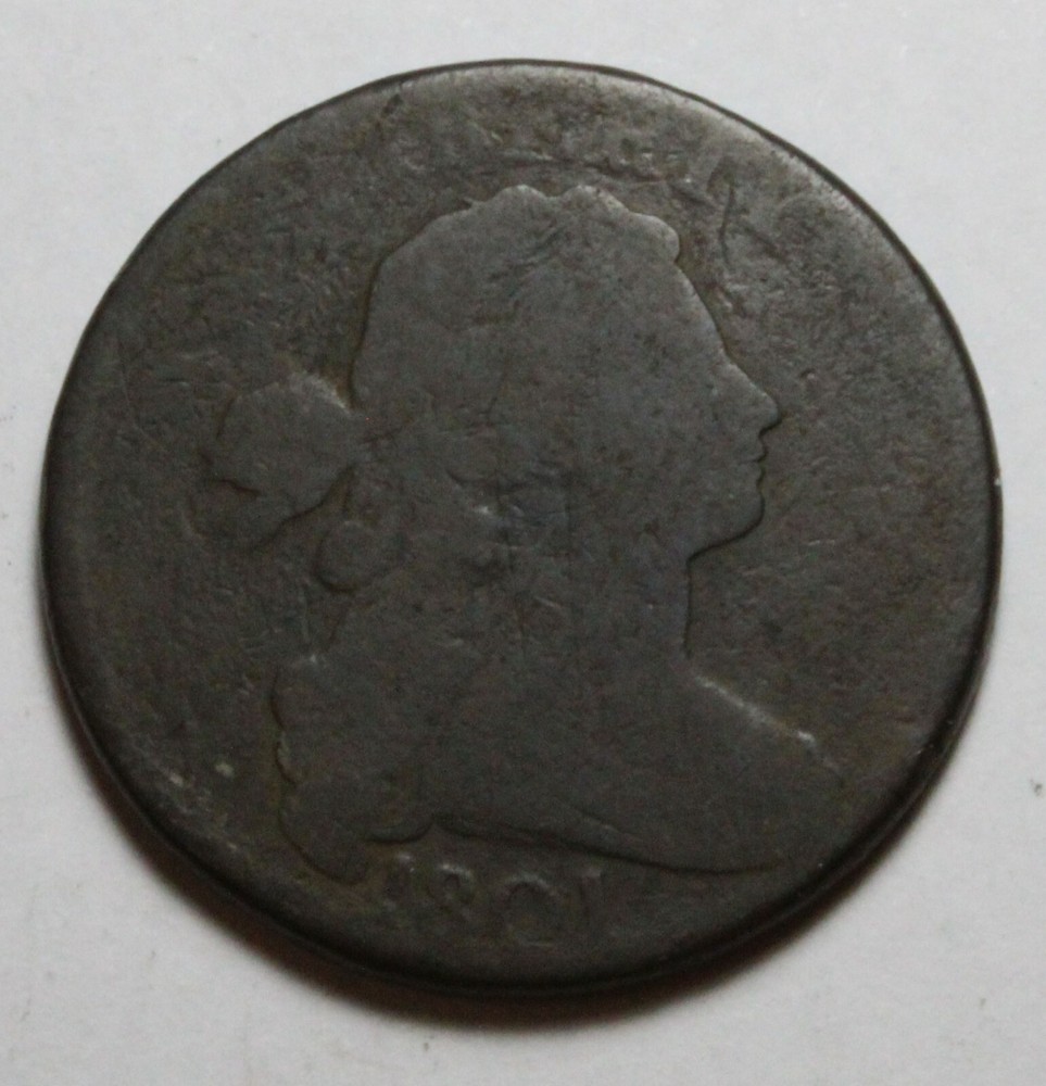 1801 Large Cent UR61