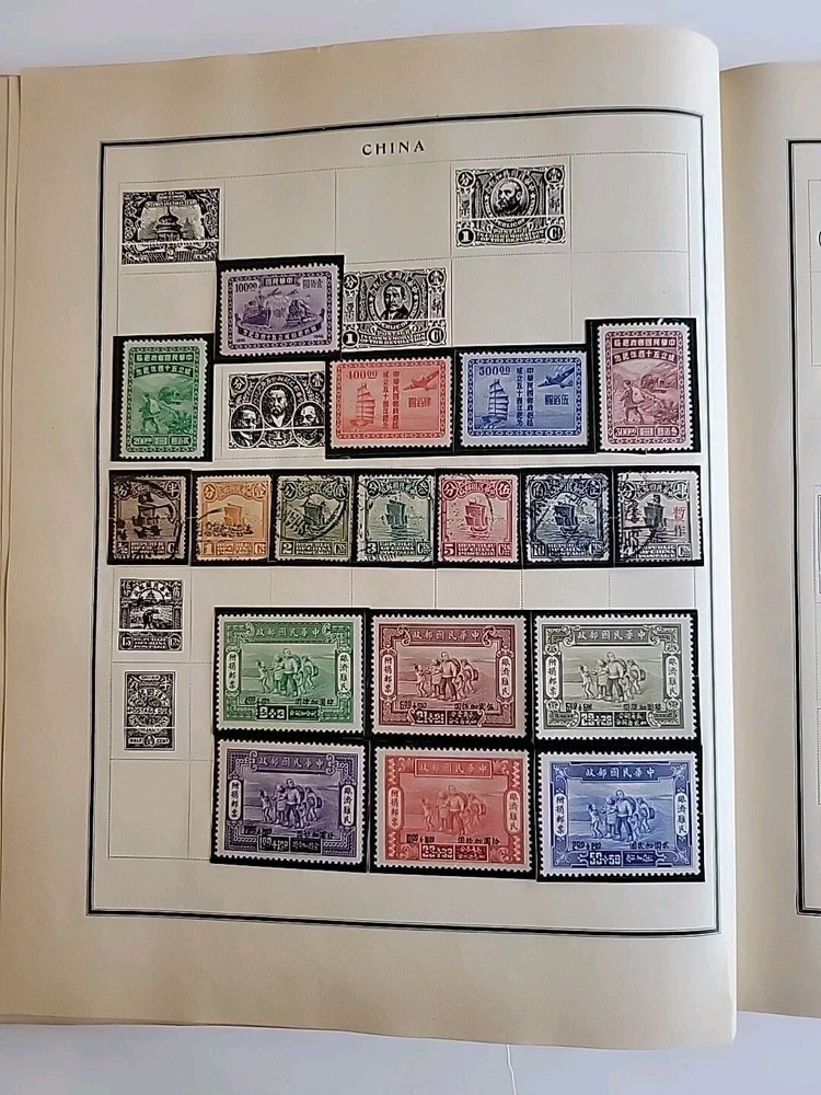 Modern Postage Stamp Album Fully Illustrated 1925 Edition