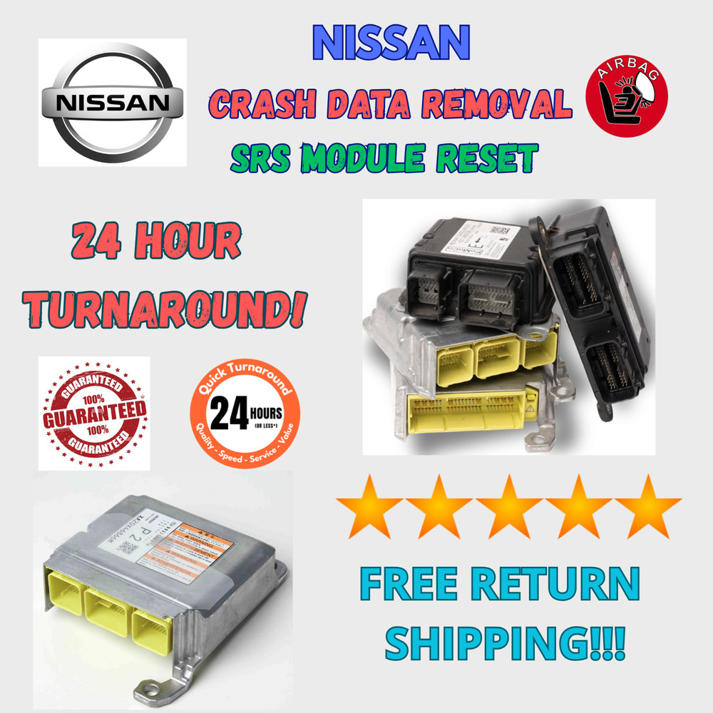 NISSAN SRS RESTRAINT MODULE RESET CRASH DATA CLEARING SERVICE