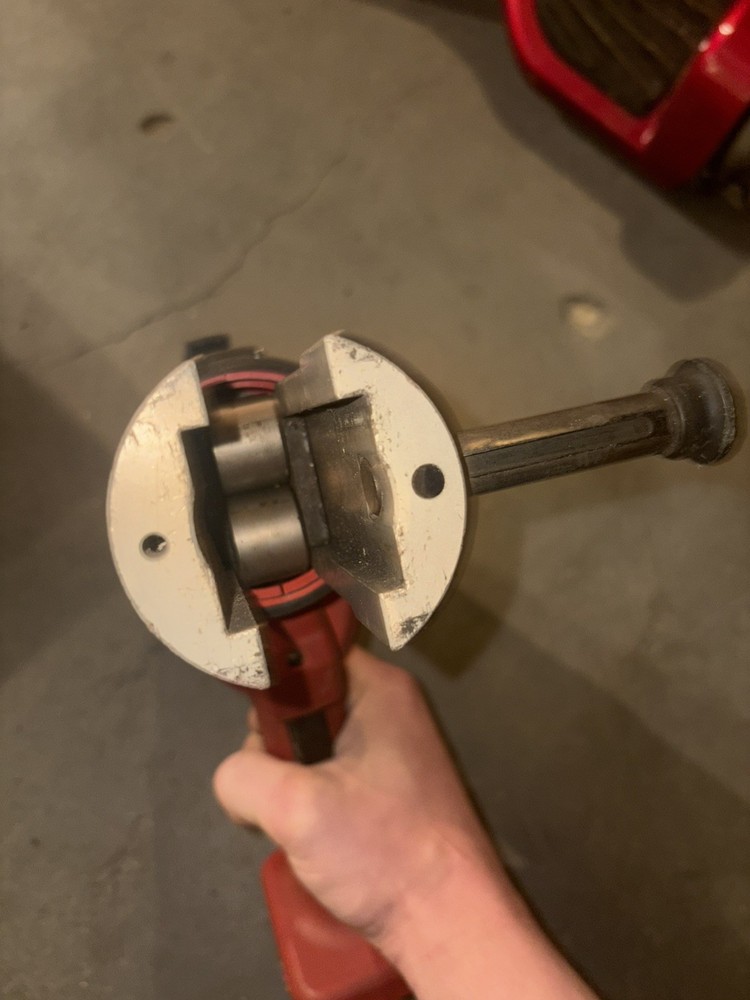 Rigid RP340 press Crimp tool