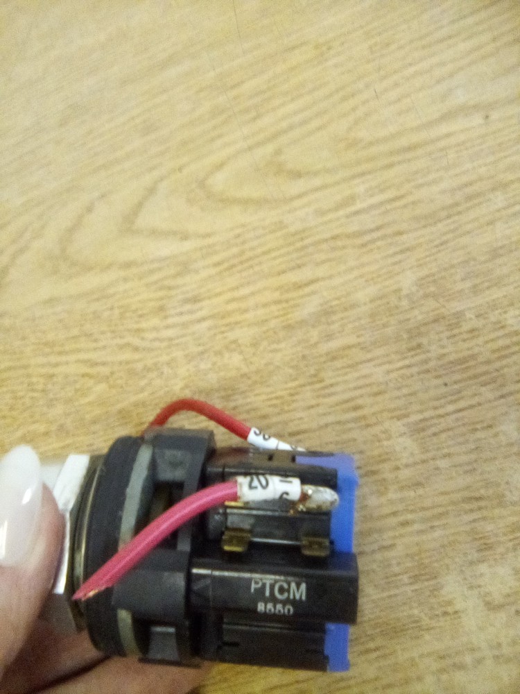 Honeywell Micro Switch PTCM Black Pushbutton