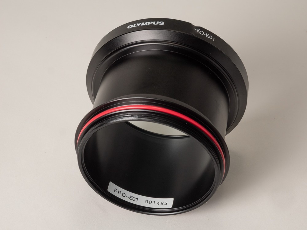 New Olympus PPO-E01 Underwater Flat Port