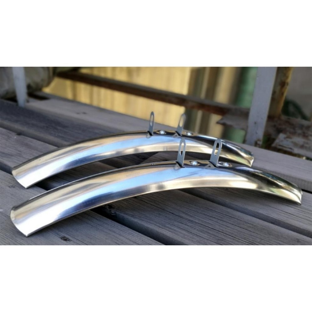 1 Pair Front Rear Mudguards 27inch Adjustable Easy to Install Practical