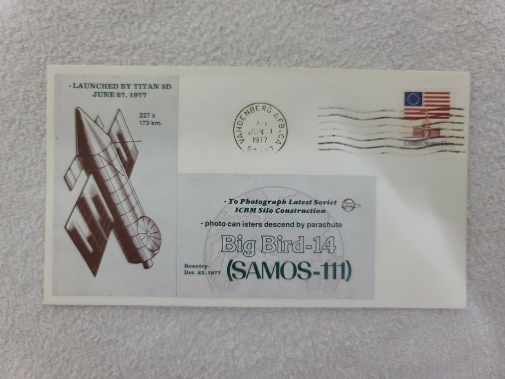 Big Bird 14 (SAMOS-111) 06/27/77 | Space Cover