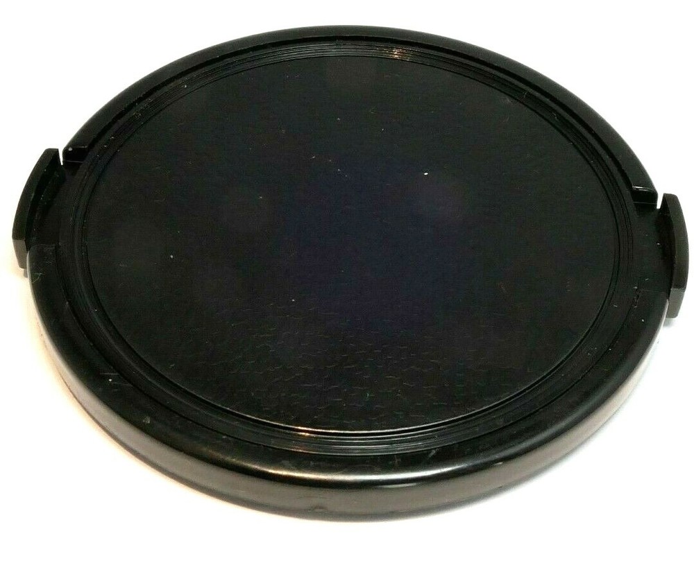 72mm snap on type Lens Front Cap black plastic
