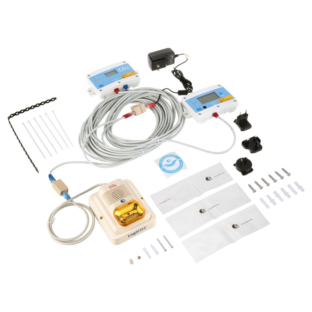 LogiCO2 MK92049 Co2Mk9 Detector, Base Set