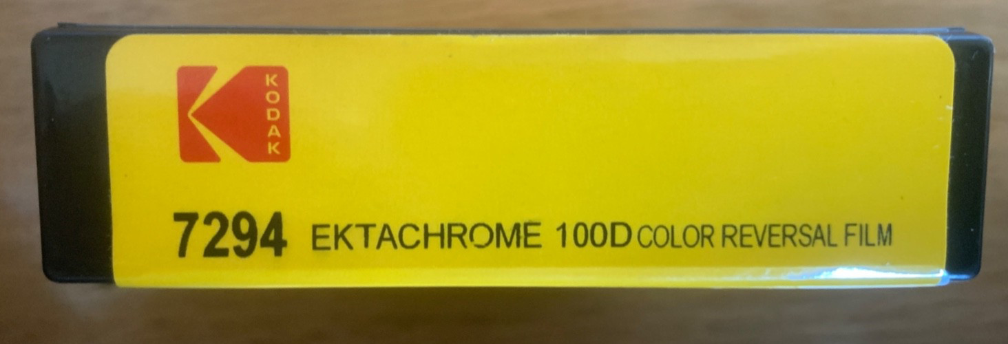 KODAK Ektachrome 100D 7294 16mm Color Reversal 100FT Film -NEW & FRESH-SEE VIDEO