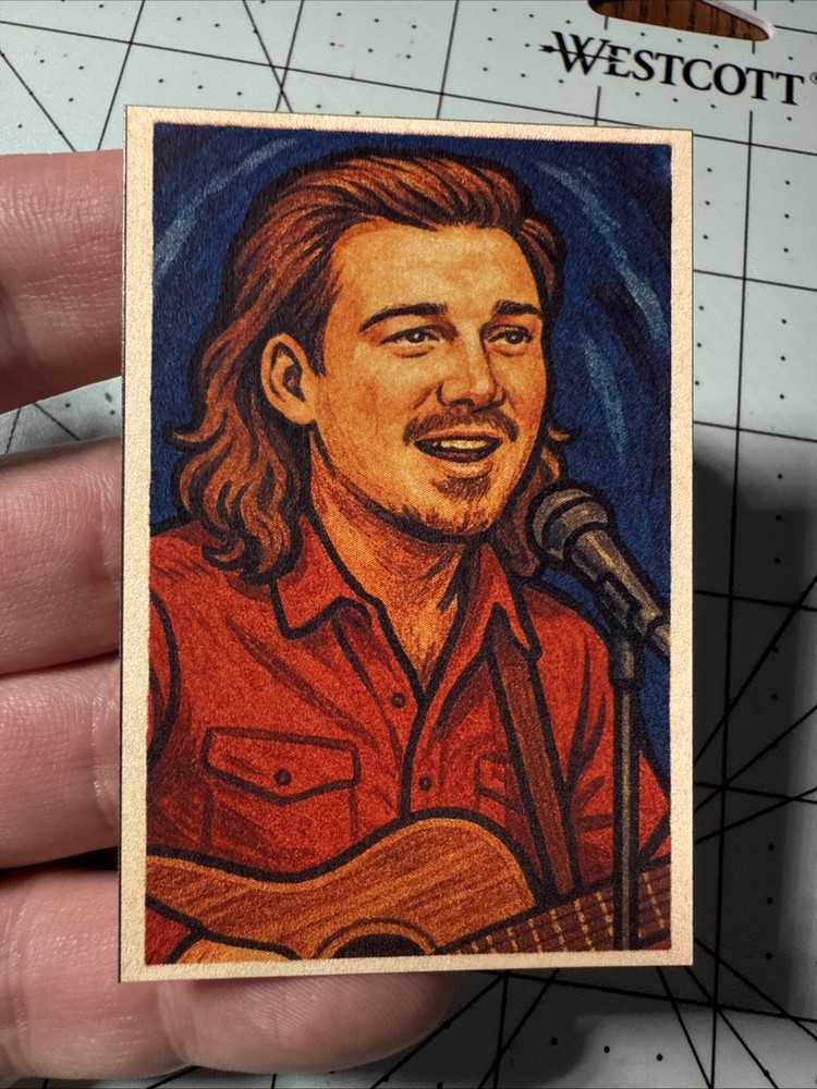Morgan Wallen Mini Art Card