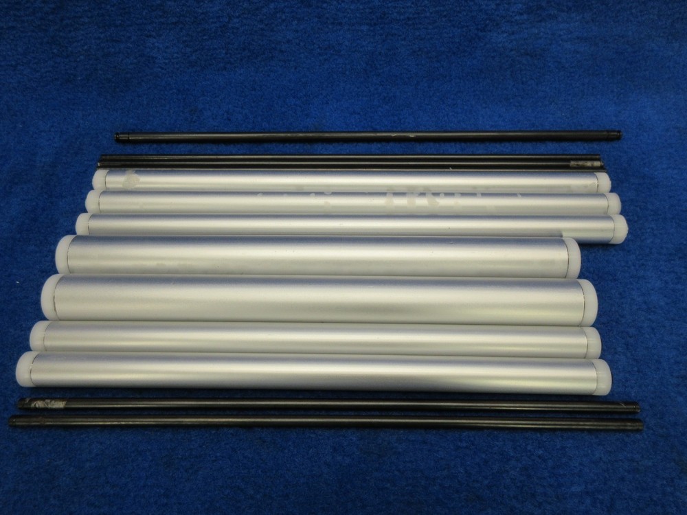 Automated Packaging Systems Aluminum Unwind Film Rollers HS-100 Excel Autobag