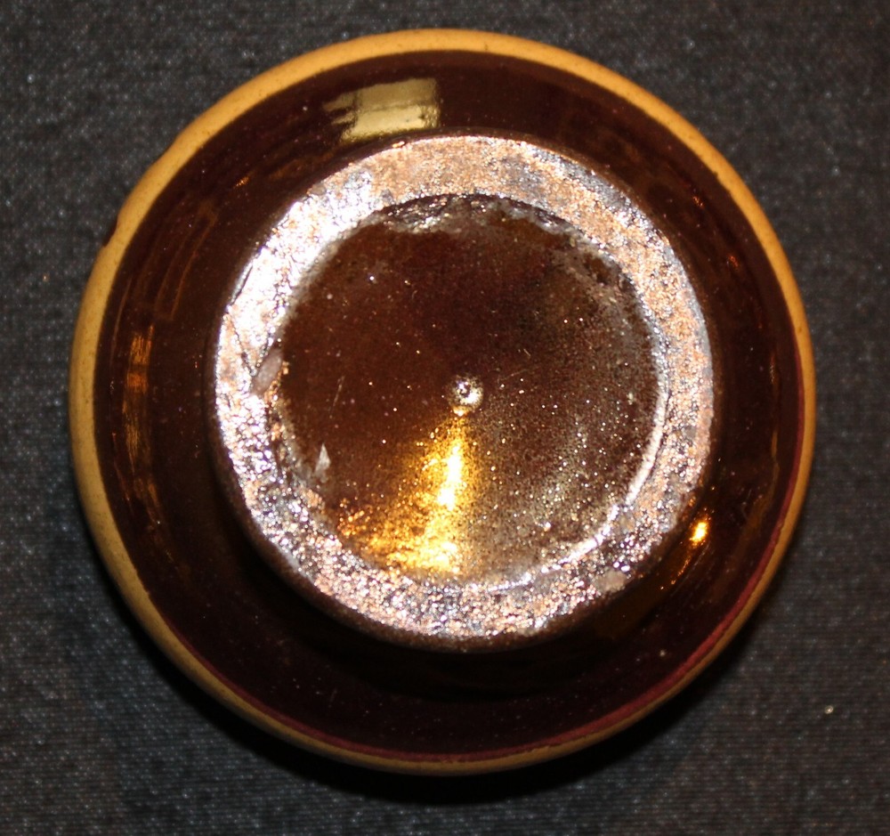 Antique Copper Luster 1820-1850 Master Salt