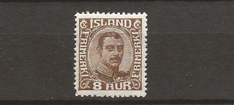 Iceland 1920 Chr X  MNH (i88)