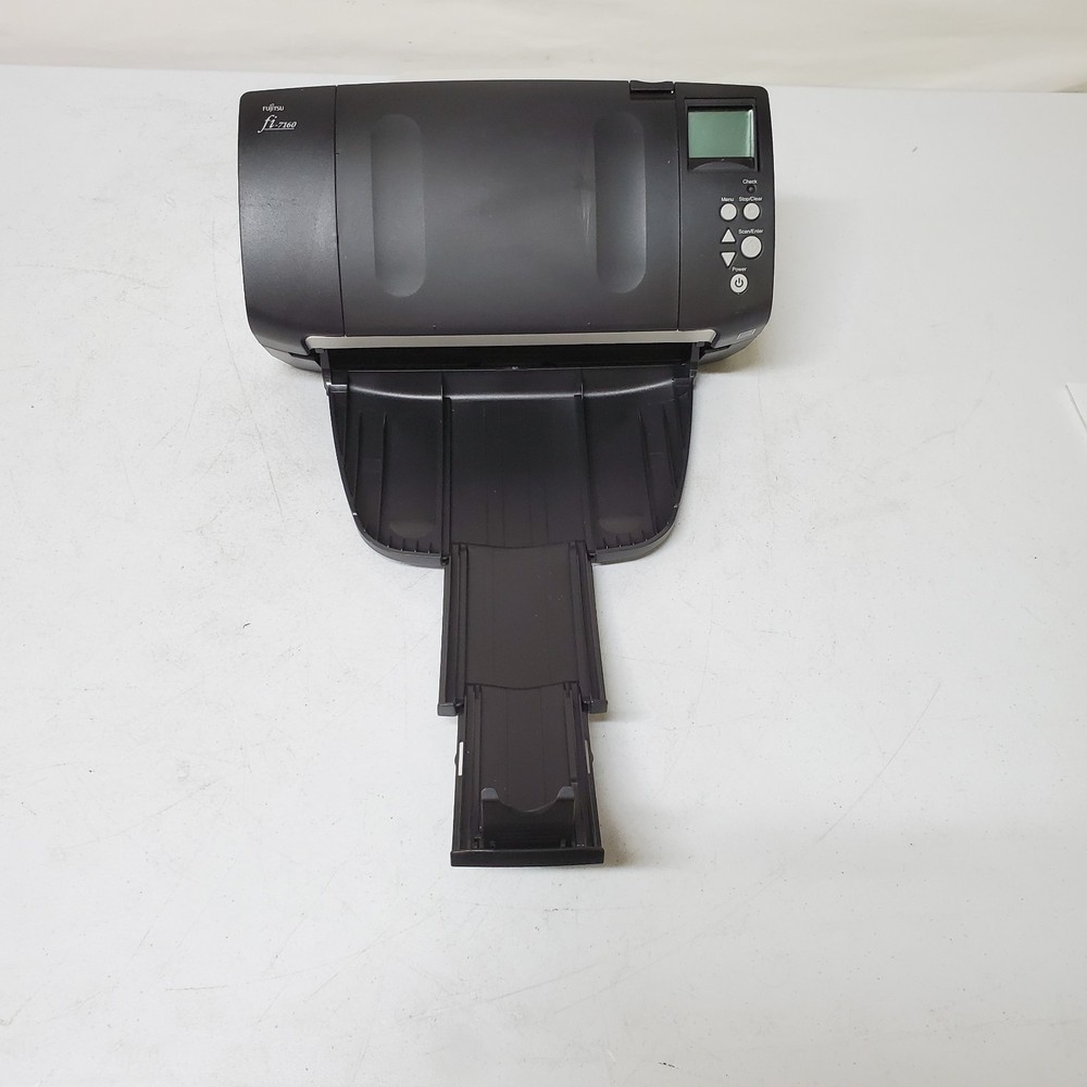 Fujitsu fi-7160 Color Document Scanner Duplex 17.1K Pgs NO ADAPTER MISSING INPUT