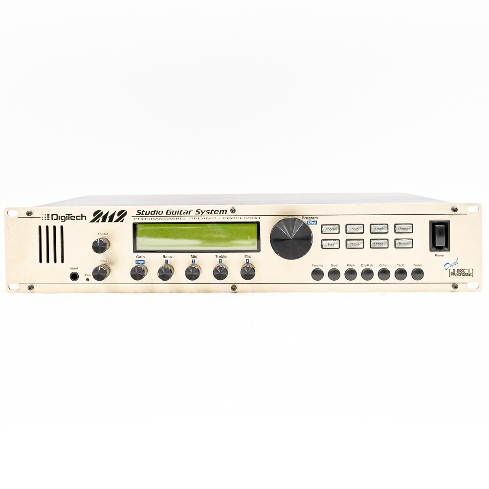 DigiTech 2112 Tube Guitar Preamp Multi-Effects with Control One Foot Controller