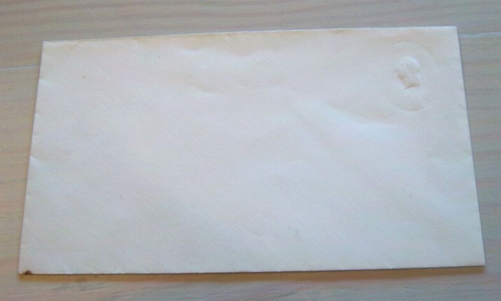 Sc. U534  ??? Albino EFO - Error Freak Oddities / Postal Envelope