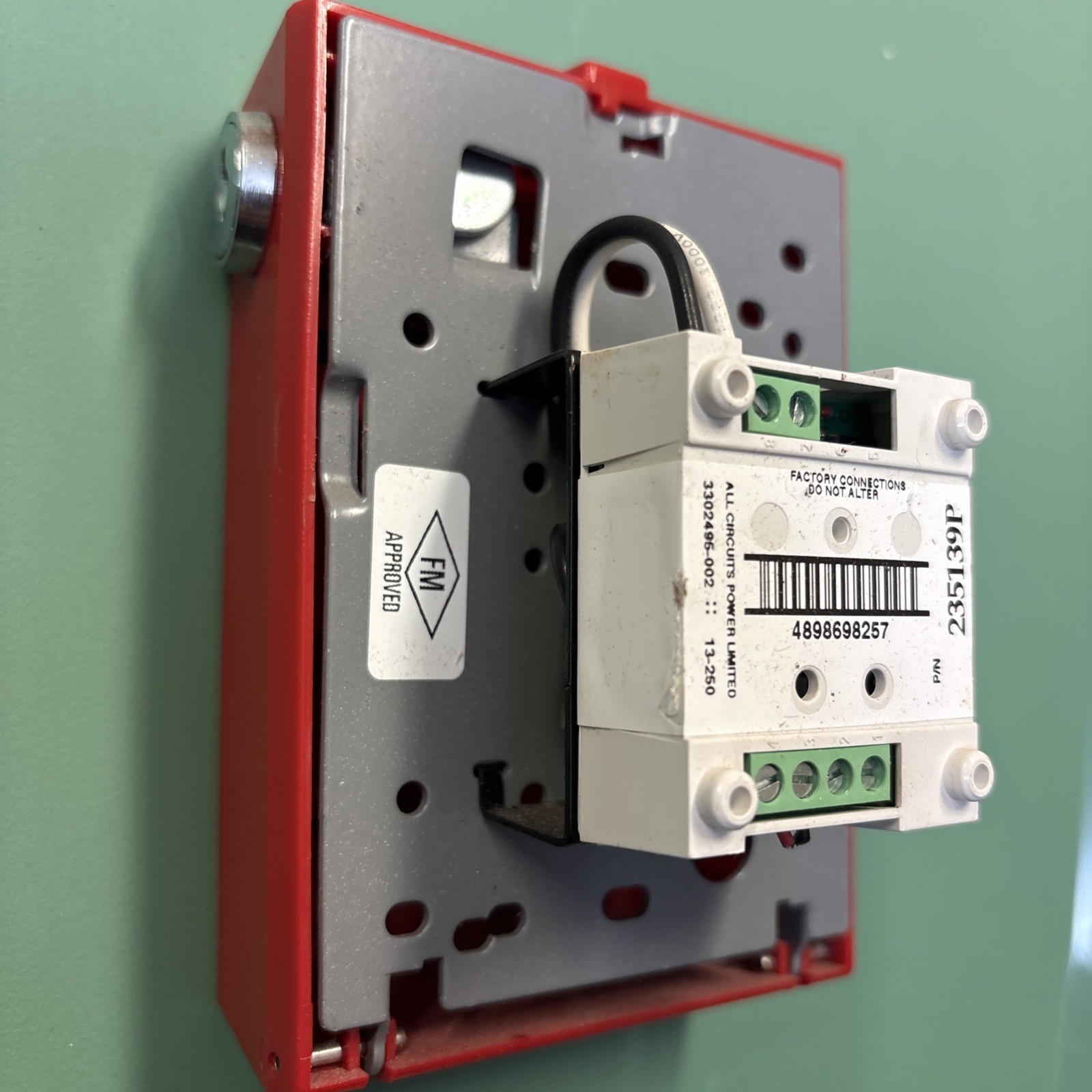 SIGA-278 Edwards EST Double Action Fire Alarm Pull Station - Key Not Included