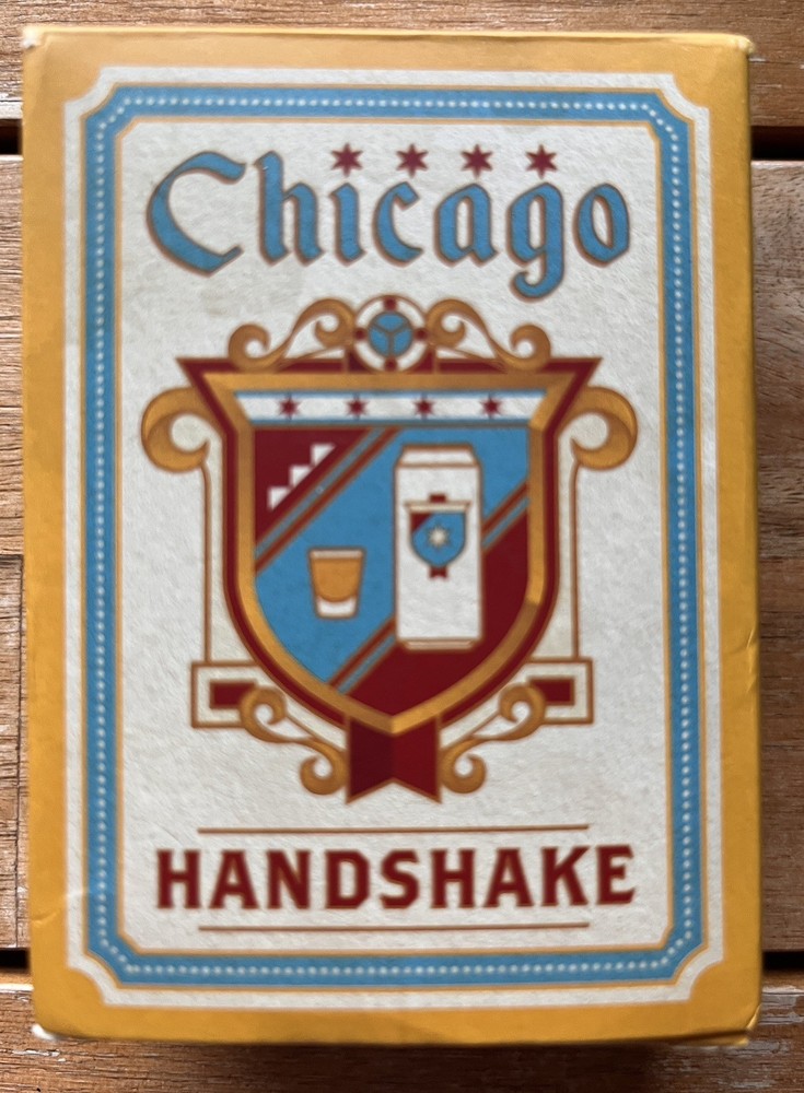 Chicago Handshake Drinking Card Game, Transit Tees 2021