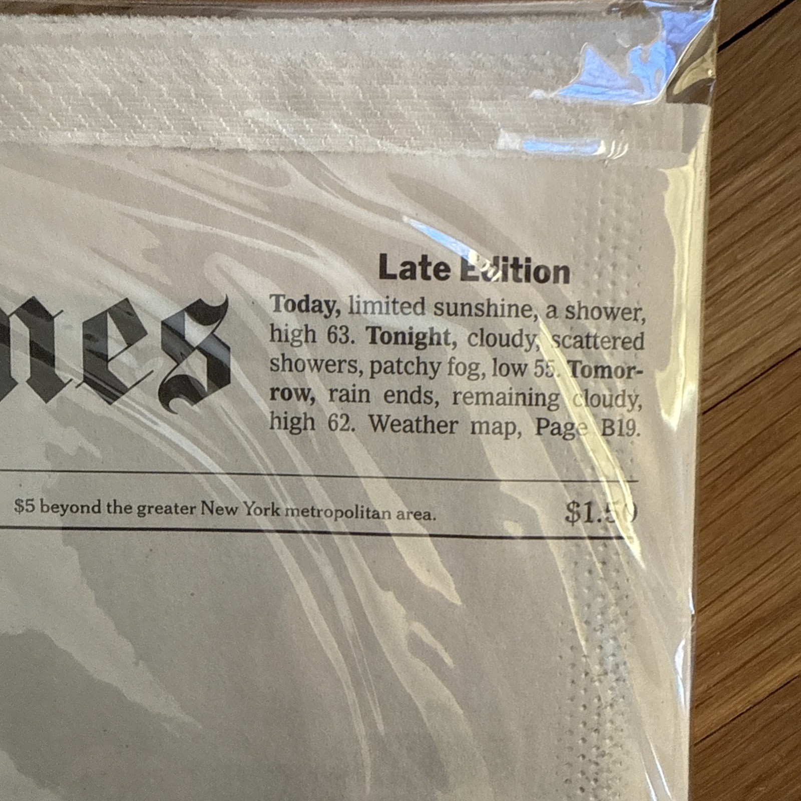 New York Times 11-5-08 Election Barack Obama Late Edition Newspaper Inauguration