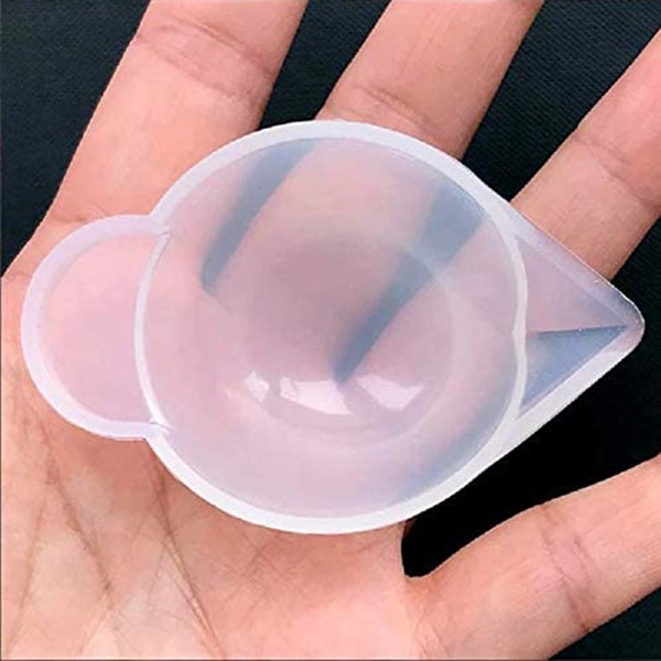 10 Pcs Silicone Mold Cup Dispenser, Measuring Cup,Modulation Tools for DIY4576