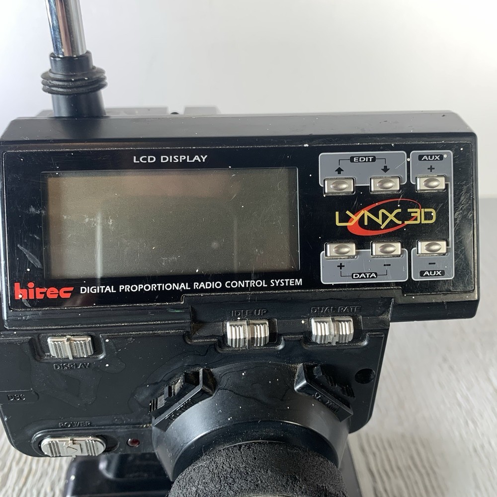 Hitec Lynx 3d Transmitter 27mhz Untested - As Is