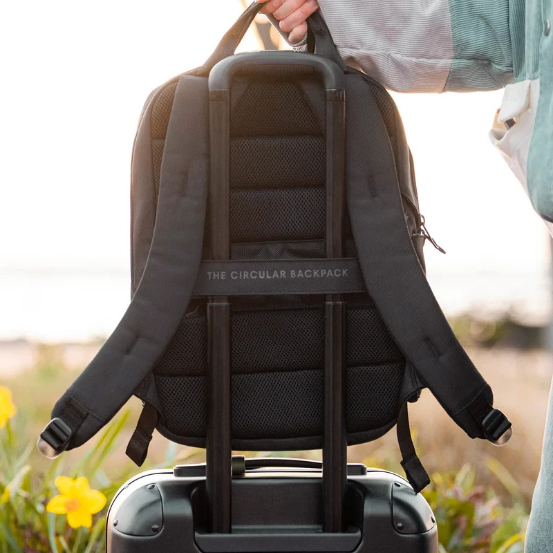 NEW Solgaard The Circular Backpack In Baltic Black