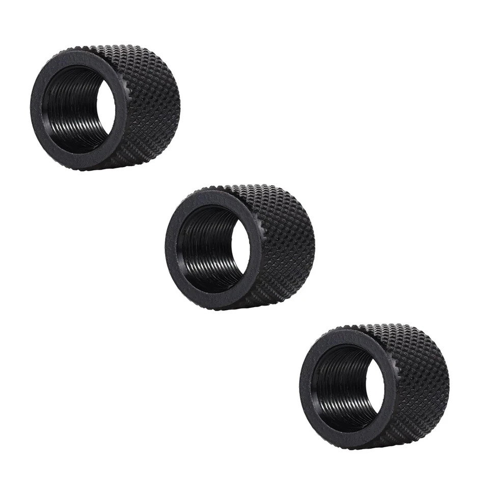 Thread Protector 1/2 x 28 for .22LR .223 & 5.56 (2pack) black