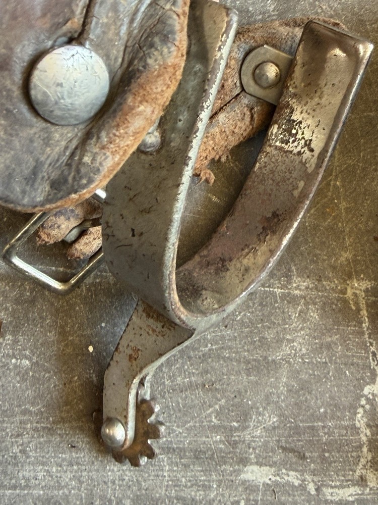 VINTAGE CROCKETT SPURS Pair