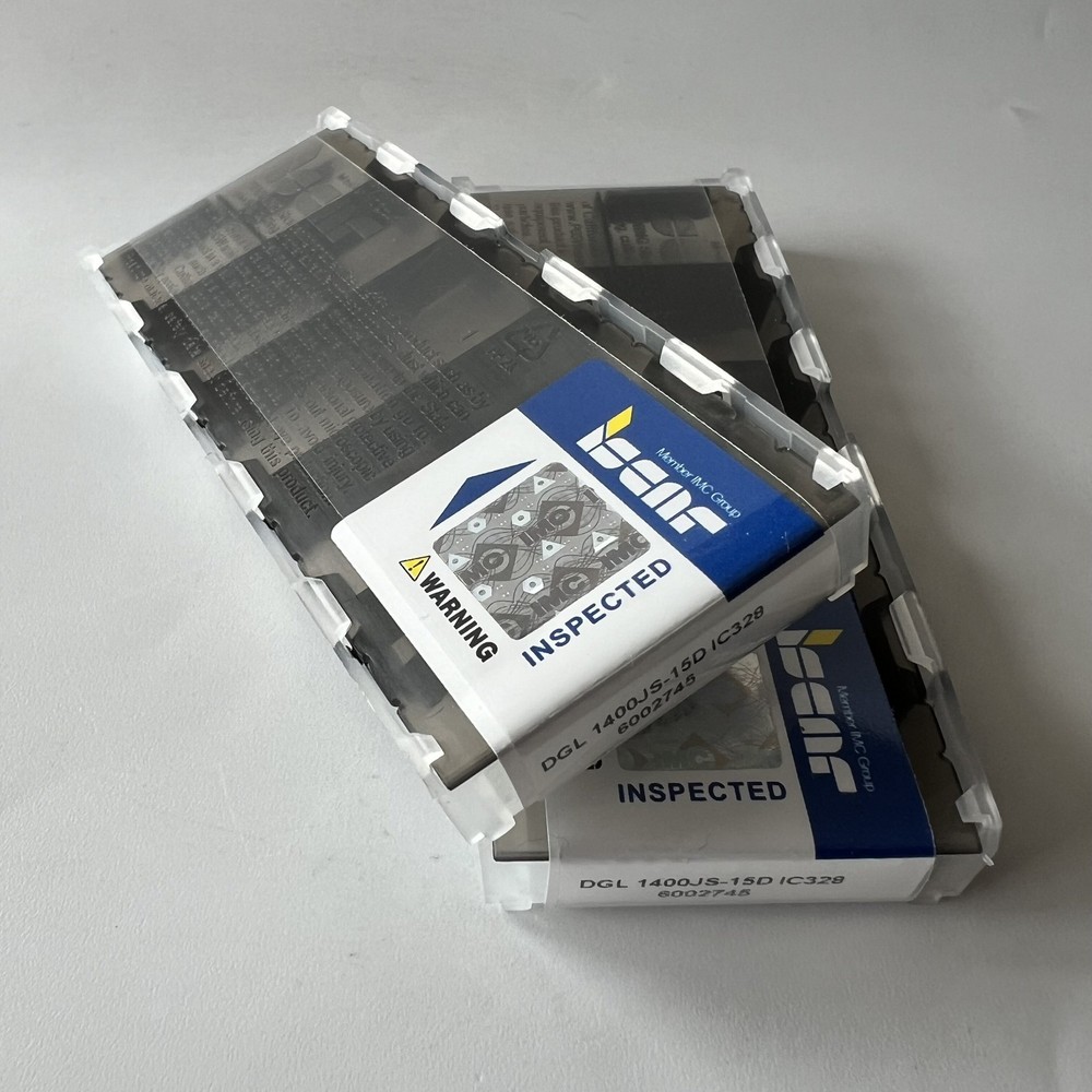 ISCAR / DGL1400JS-15D IC328 / Industrial indexable carbide inserts 10 Pcs