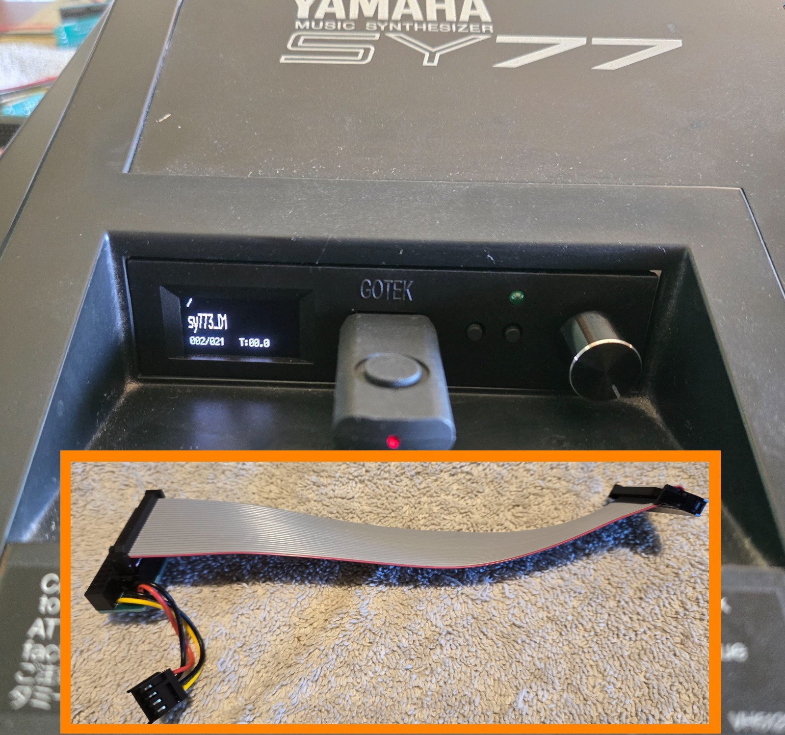 Yamaha SY77 SY99 Gotek USB 26 pin to 34 pin Adapter USA Seller