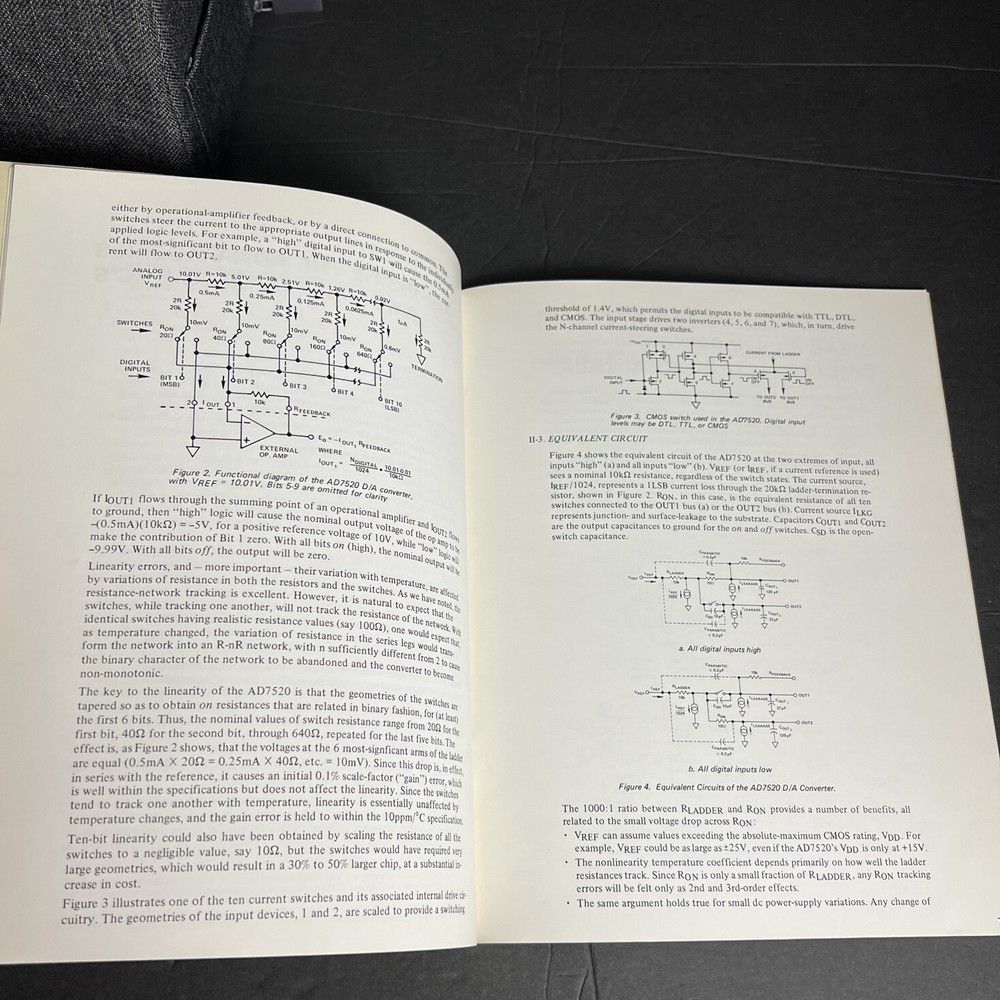 Application Guide to CMOS Multiplying D/A Converters - Analog Devices 1978