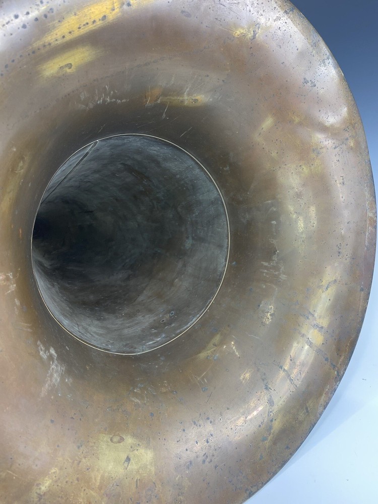 Vintage Brass Horn For Phonograph Talking Machine