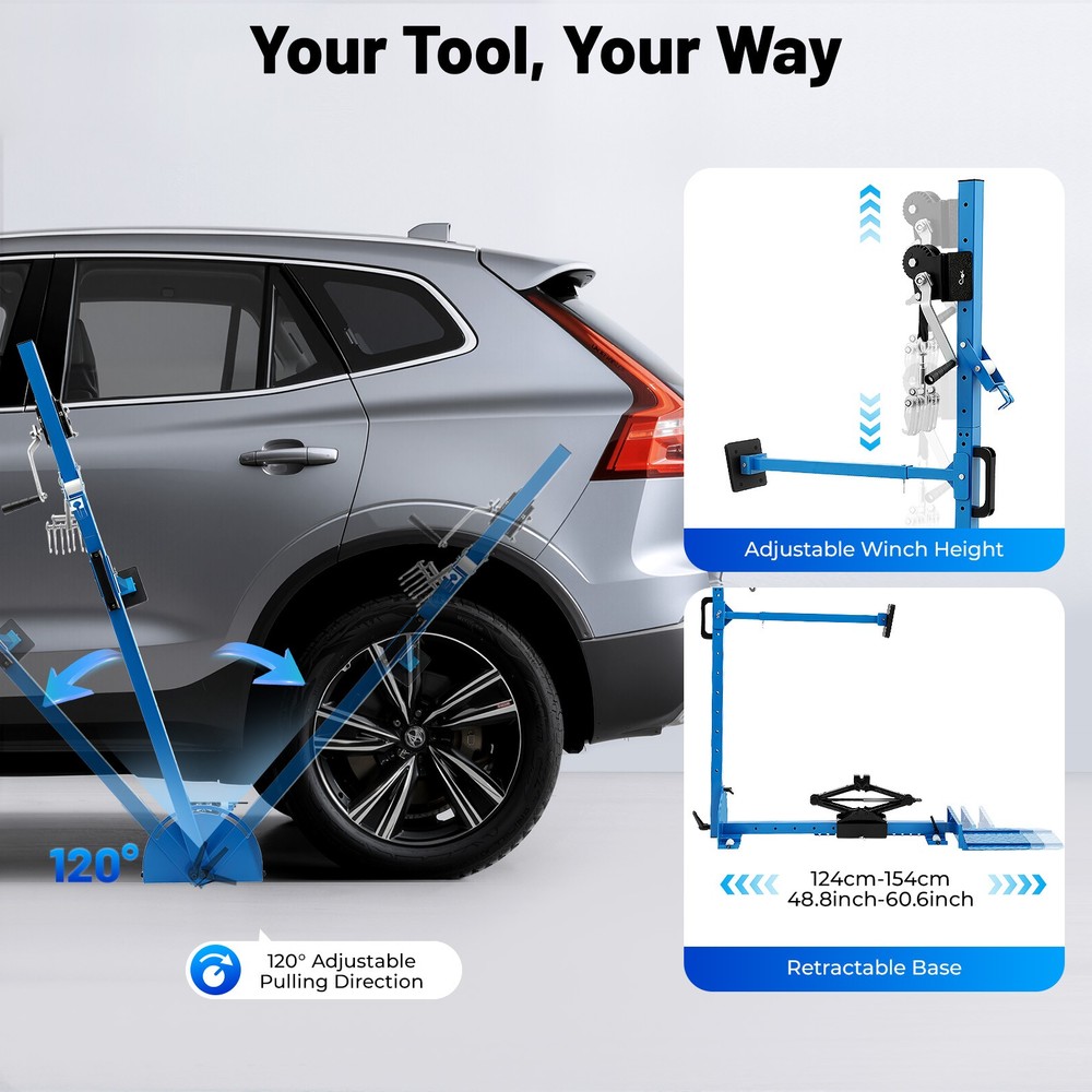 Manual Dent Repair Puller Car Body Pulling Tool Adjustable Dent Repair Puller