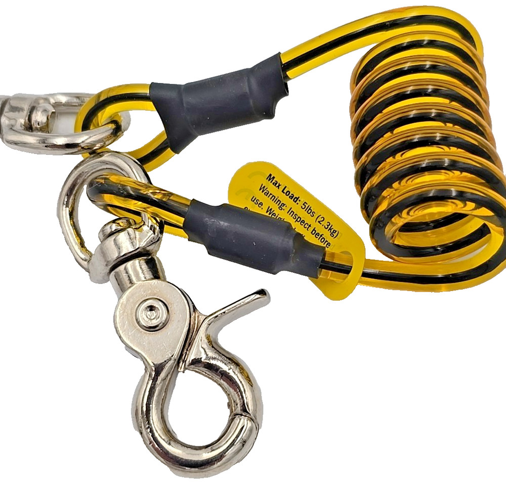 Fall Protection For Tools Tether Coil T2T Trigger To Trigger 1500067