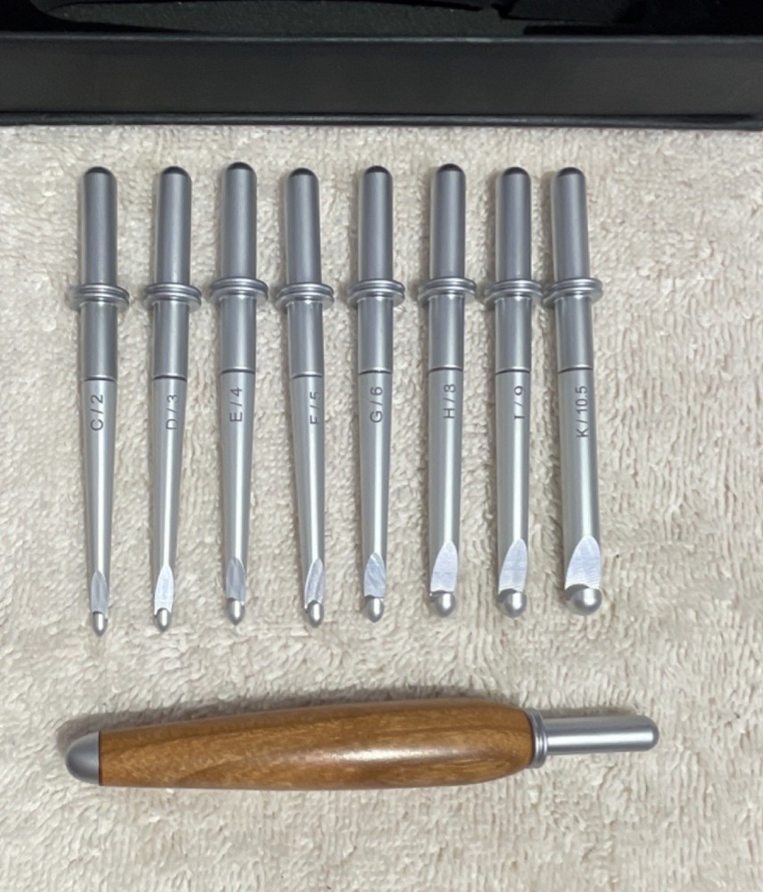 Valley View Crafts 9 pc Interchangeable Crochet Hooks Set