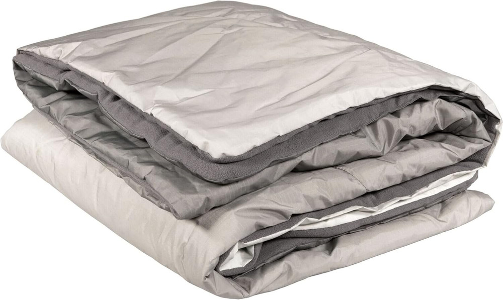 Horizon Overland Packable Camping Blanket and Comforter, Gray