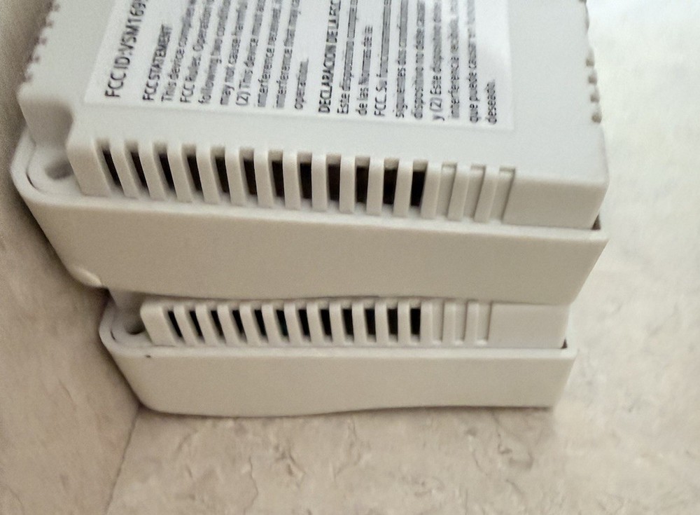 Dayton 1UHG7 RF Wireless Thermostat Programmable Push Button 24V Heat Cool