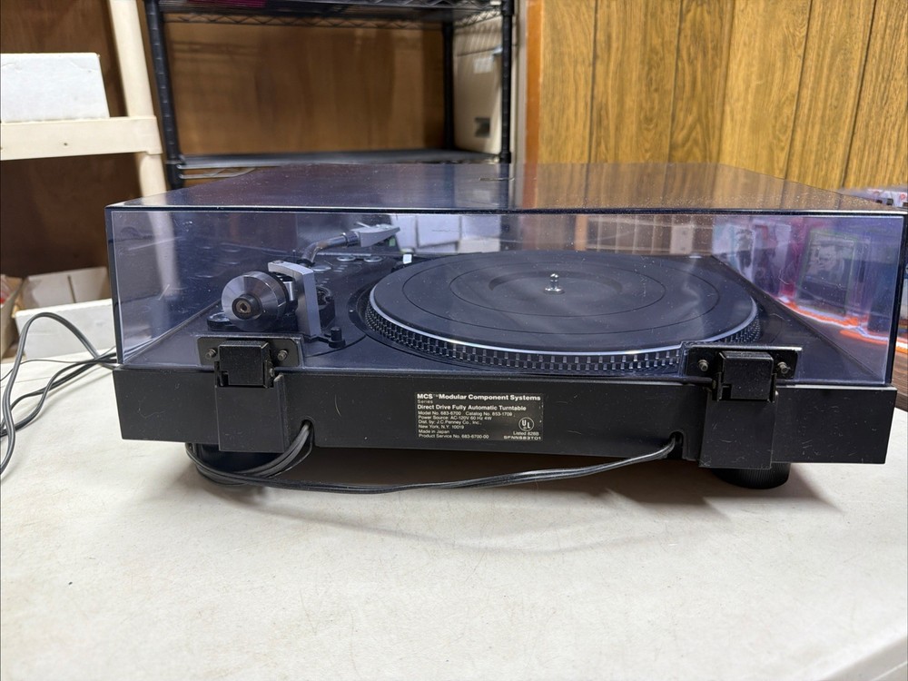 MCS 6700 (Technics) DIRECT DRIVE TURNTABLE Clean Working Unit