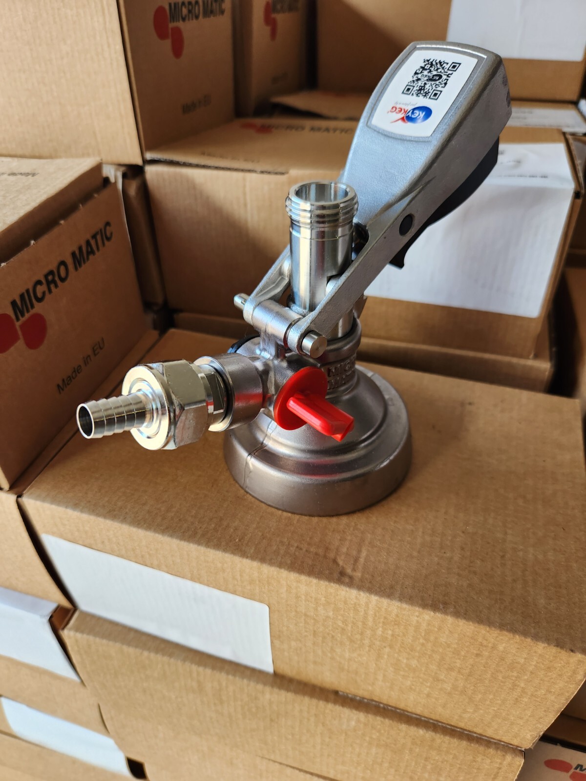 Micro Matic Keykeg MF-KK 5/8" BSP Keg Coupler KK122CA3000 NEW