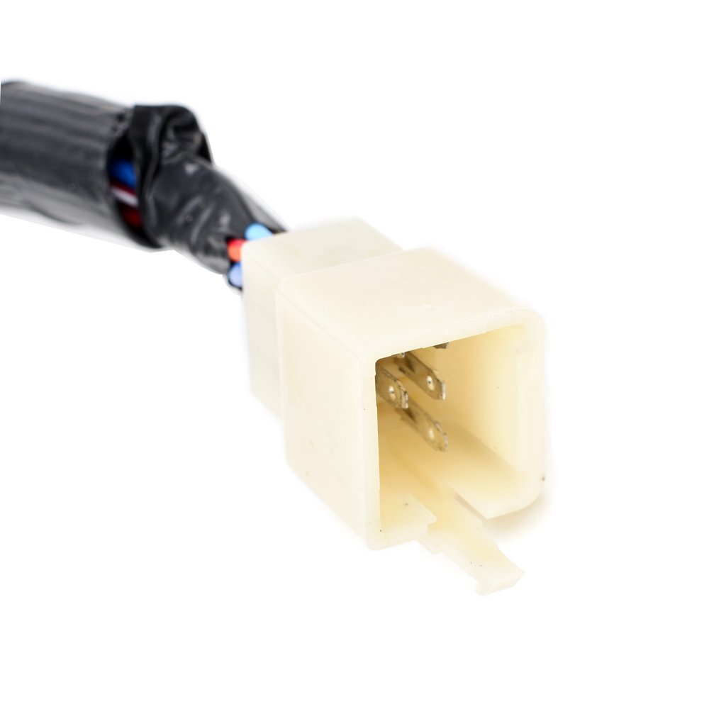 L+R Chrome Motorcycle 1" Handlebar Control Switches & Wiring Harness Fits Harley