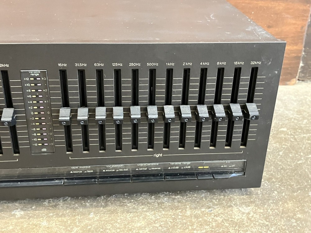 TECHNICS SH 8020 STEREO FREQUENCY EQUALIZER Tested Working