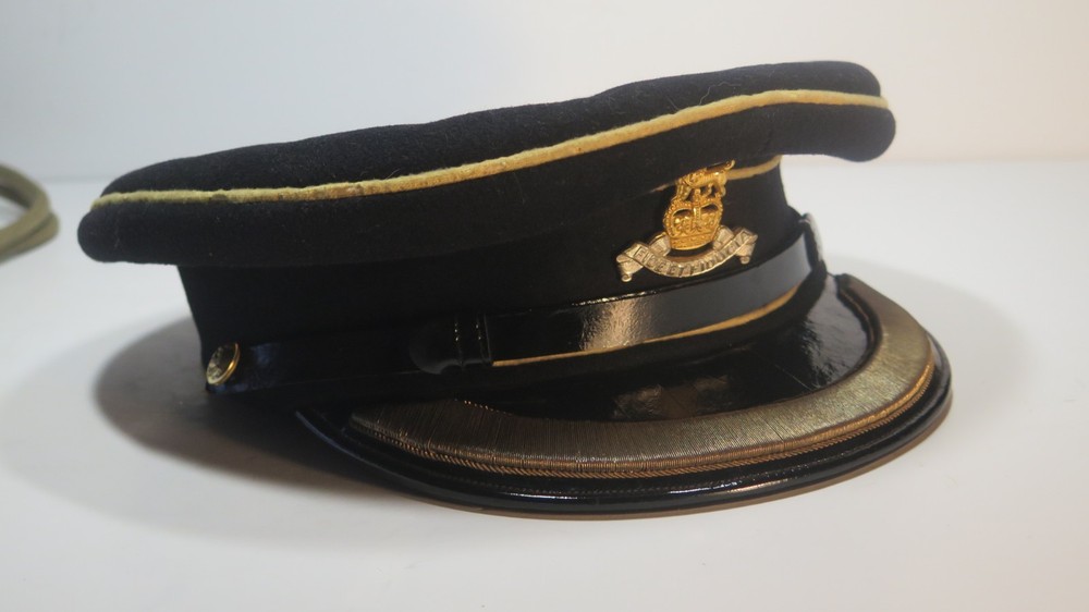 Original British Army - Royal Army Pay Corps Peaked Cap - Post WWII