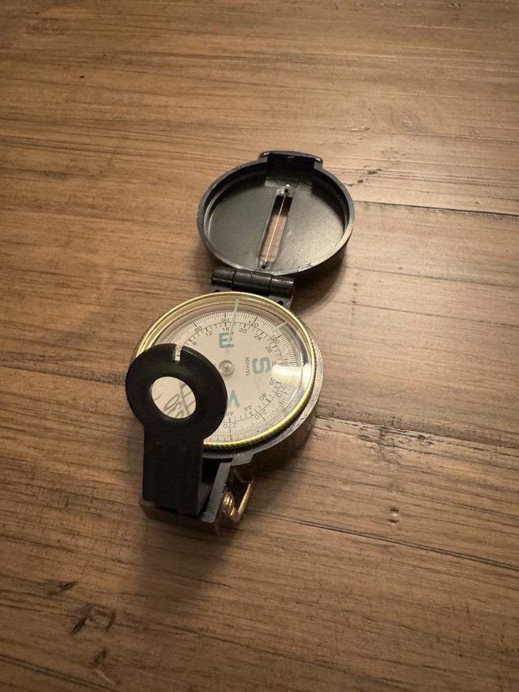 Engineer Lensatic Compass Vintage