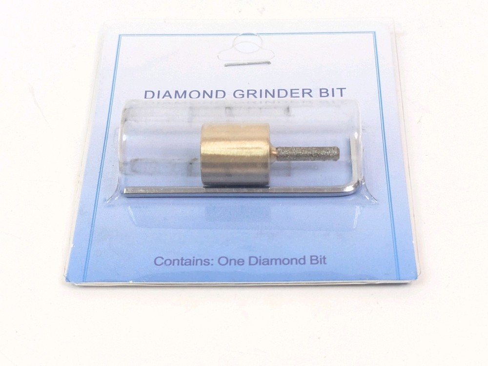 1/8" Diameter Standard Diamond Grinder Copper Bit Stained Glass Grinding Machine
