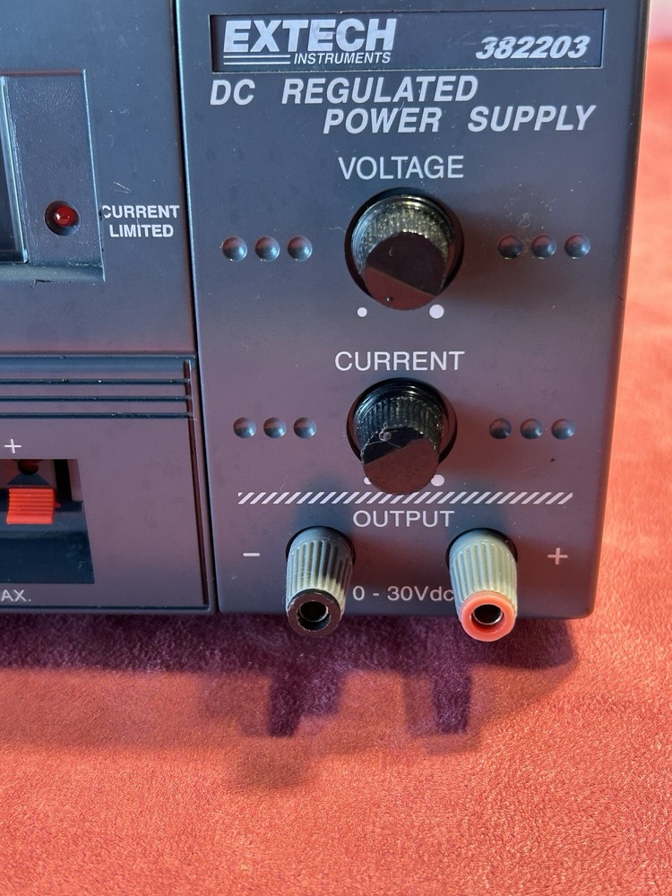 Extech Instruments 3882203 Programmable DC Power Supply 0-30V 0-3A Bench Unit