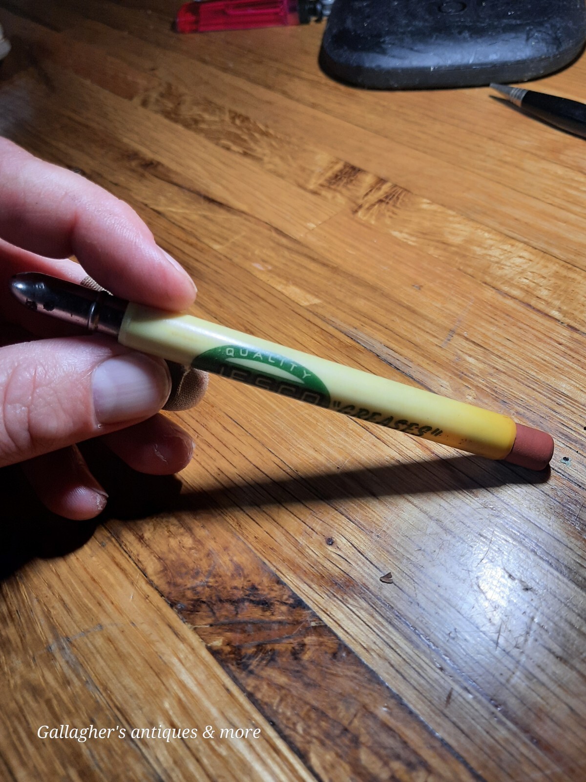 Rare Vintage Oil Advertising Bullet Pencil Jesco Greases North Kansas City Mo