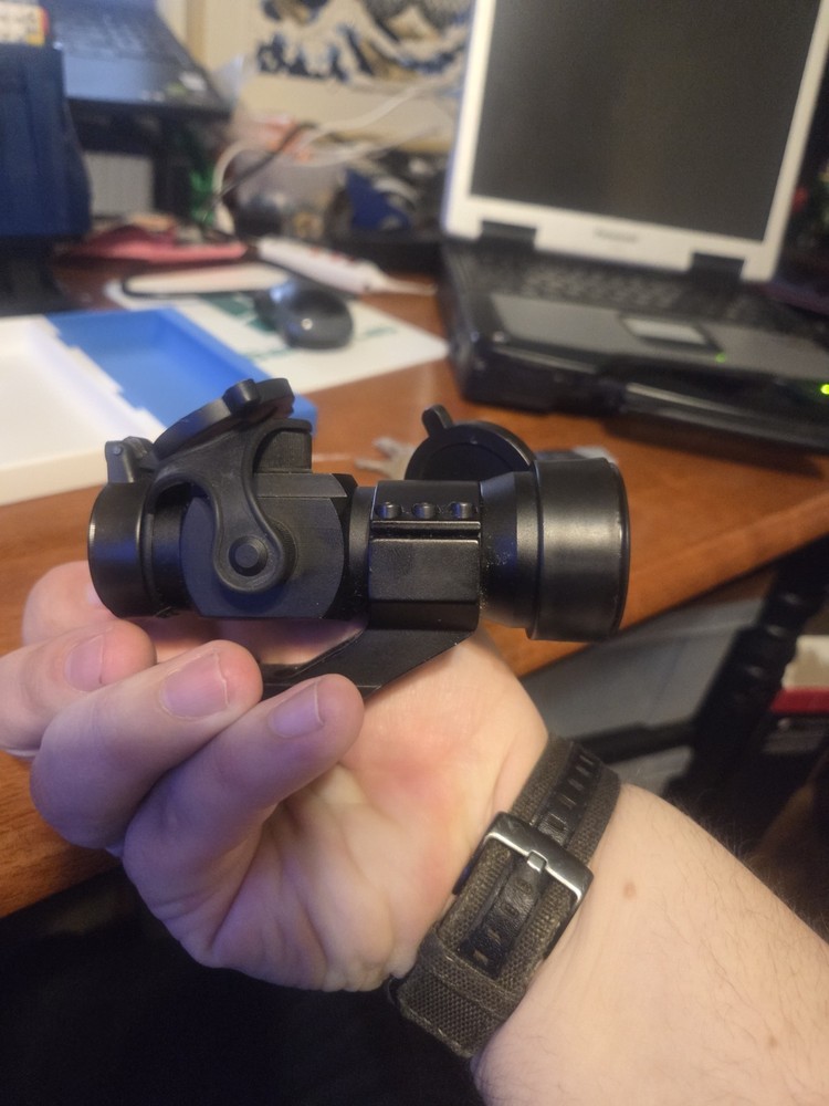 Optic Magnification System For Rifle