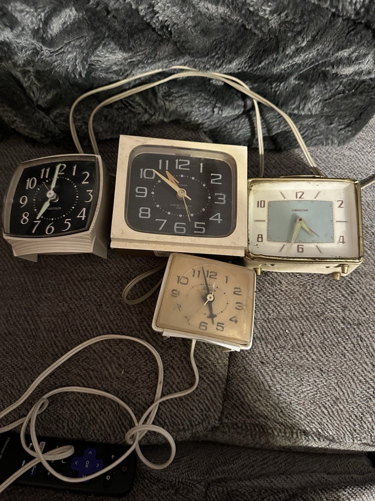 Electric And Wind Up Clocks