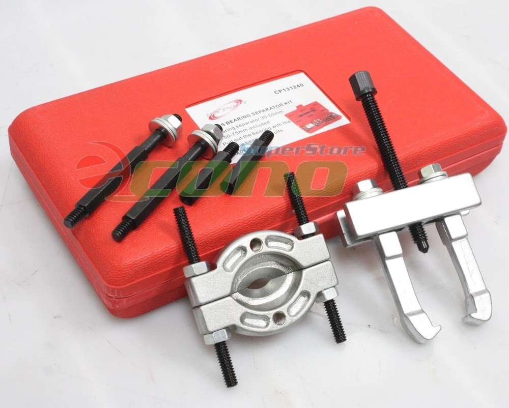 Mini 9pc Bearing Puller Separator Set 30-50mm Pull Out Jaw Gear Pulley Removal