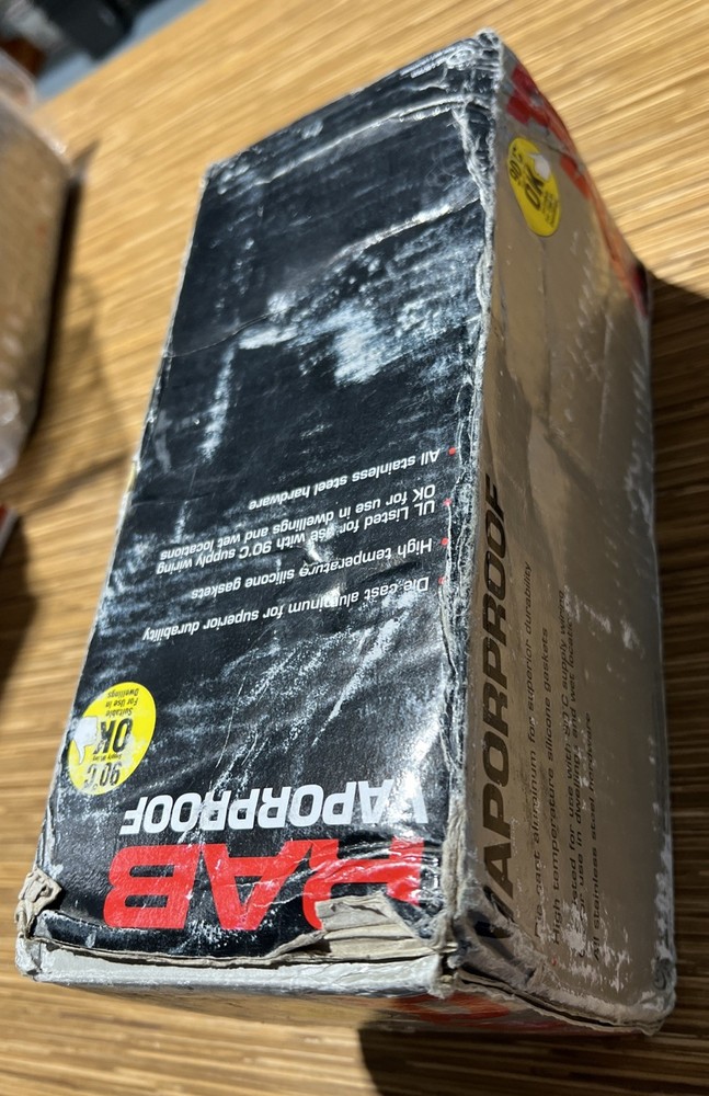 RAB VC100DG Vaporproof Natural
