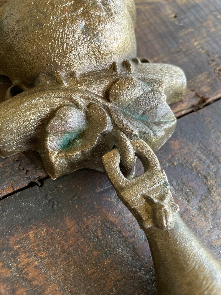 Vintage Solid Brass Bird Door Knocker CARRUTH 1991
