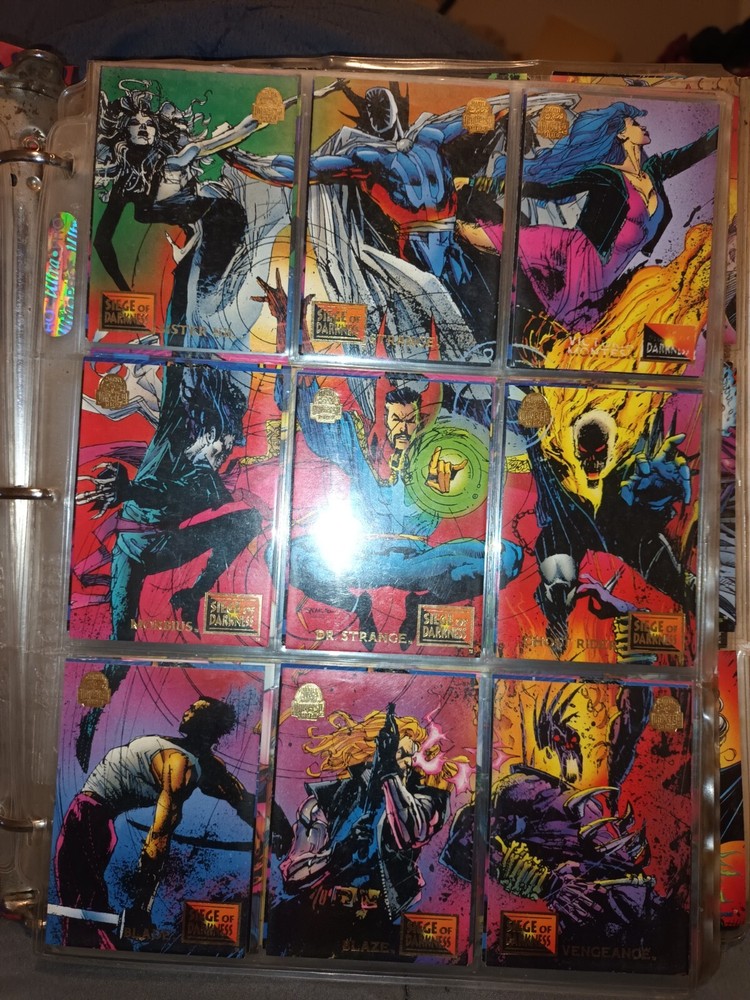 marvel universe cards 1994 complete set